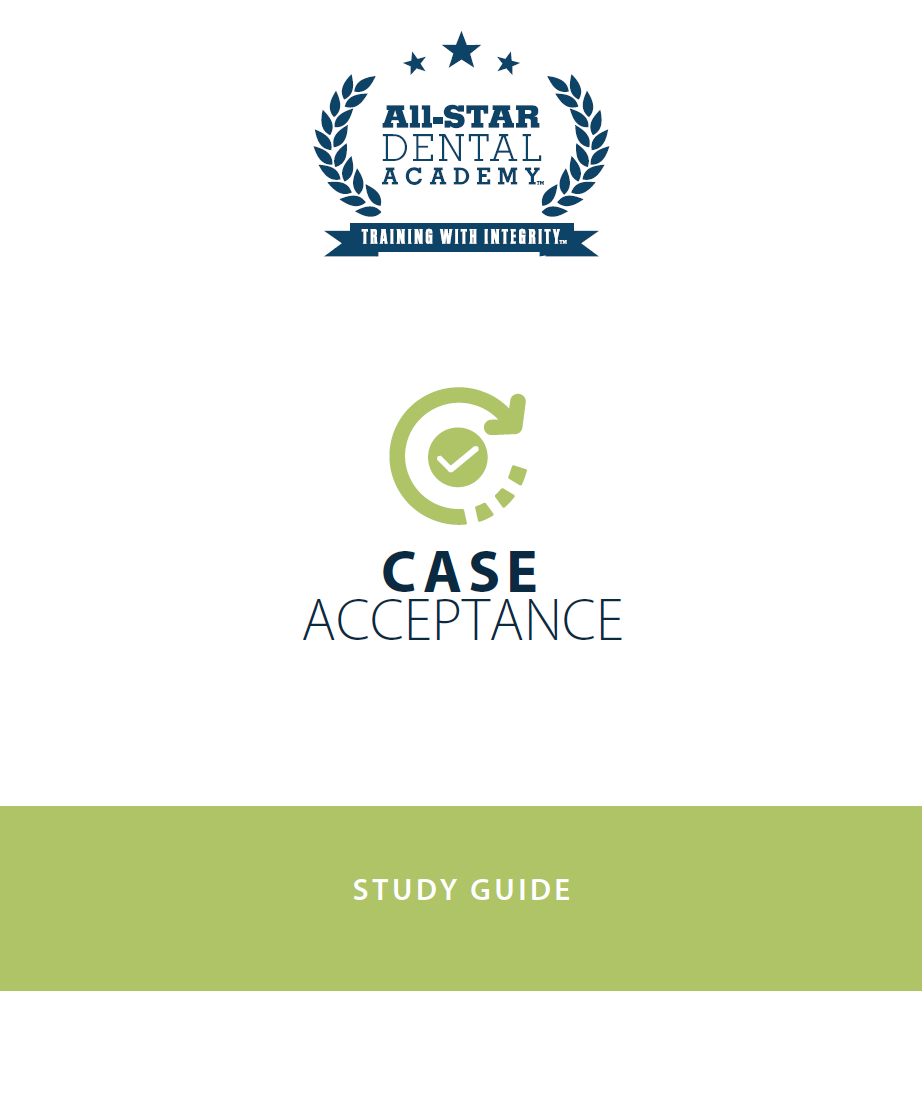 Case Acceptance Study Guide